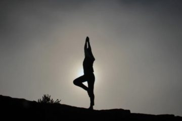 Bikram yoga pose